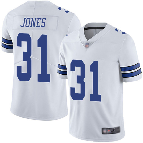 Men Dallas Cowboys Limited White Byron Jones Road 31 Vapor Untouchable NFL Jersey